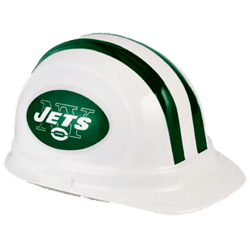 New York Jets Team Hard Hat | Customhardhats.com